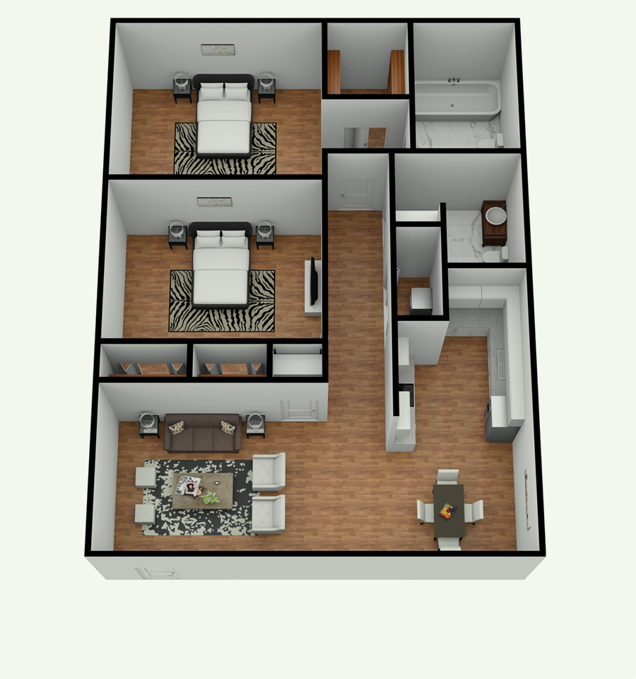 Two Bedrooms